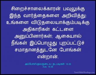 அப்போஸ்தலருடைய நடபடிகள் 16 - Acts 16 - Holy Bible Tamil - Tamil ...